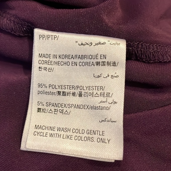 Alfani Petite extra small 3/4 sleeve pullover tunic top. Longer hem in back - Picture 7 of 8